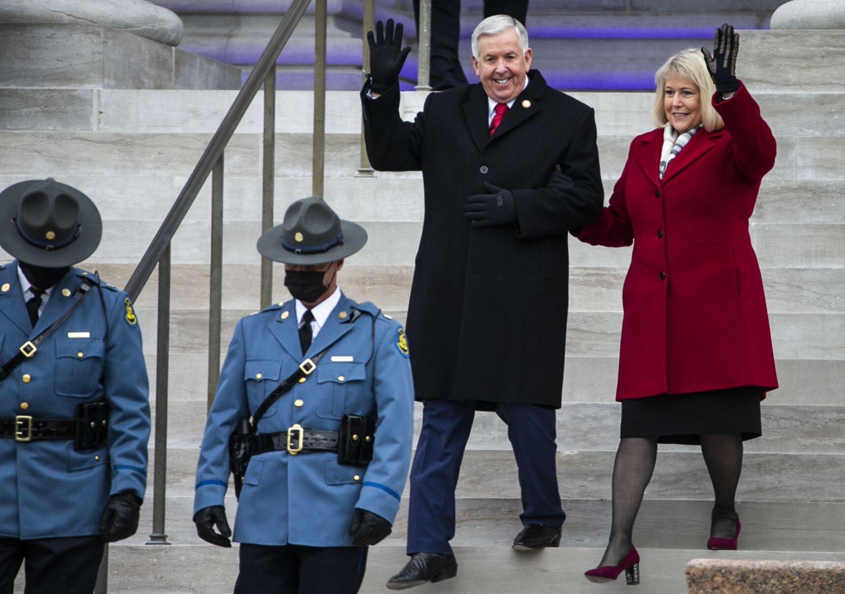 Governor Parson sworn in at Bicentennial Inauguration